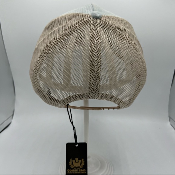 NWT Goorin Bros Animal Farm Snapback Trucker Hat Cap Blue The Cash Cow Patch NEW - Picture 5 of 8